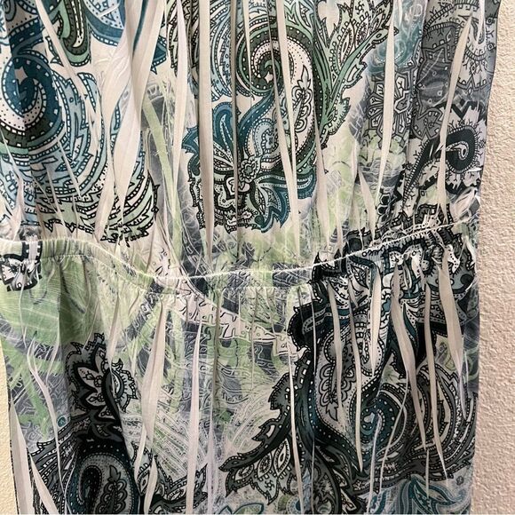 Poema Sleeveless Colorful Top Size Medium - Picture 2 of 5